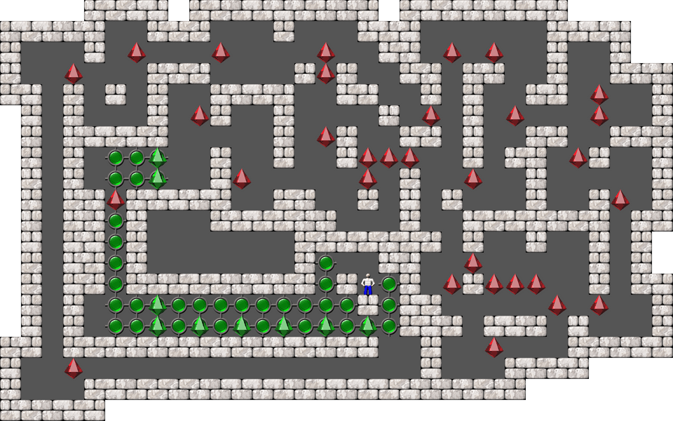 Sokoban Thinking Rabbit Arranged level 393